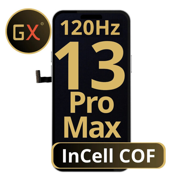 GX FHD InCell 120Hz Display Touchscreen Bildschirm Schwarz für iPhone 13 Pro Max