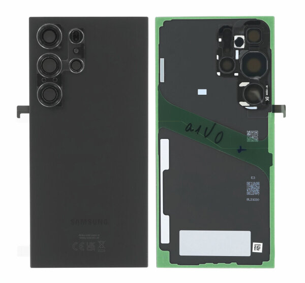 Samsung Galaxy S24 Ultra S928B Akkudeckel Backcover Batterie Deckel Titanium Schwarz