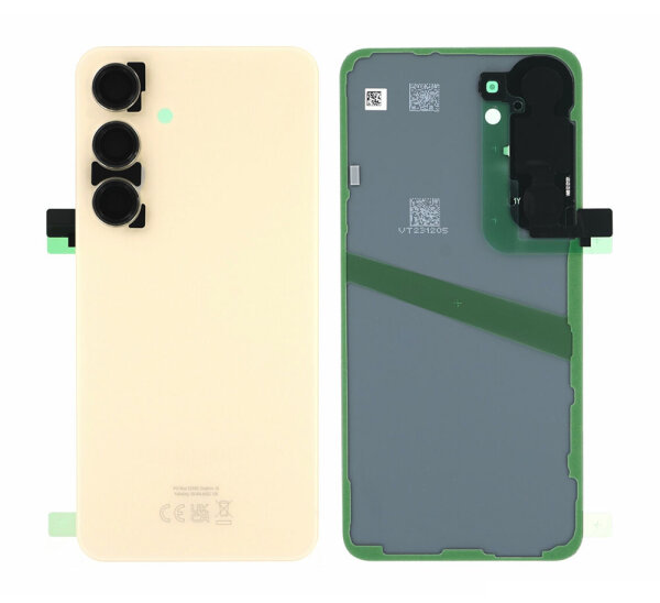Samsung Galaxy S24 S921B Akkudeckel Backcover Batterie Deckel Amber Gelb