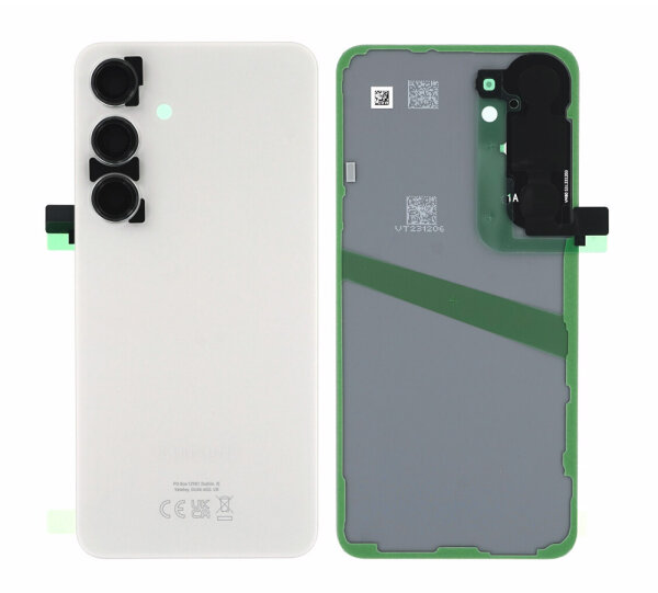 Samsung Galaxy S24 S921B Akkudeckel Backcover Batterie Deckel Marmor Grau