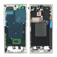 Samsung Galaxy S24 Ultra S928B LCD Mittelrahmen Display Rahmen Grau / Orange / Violett