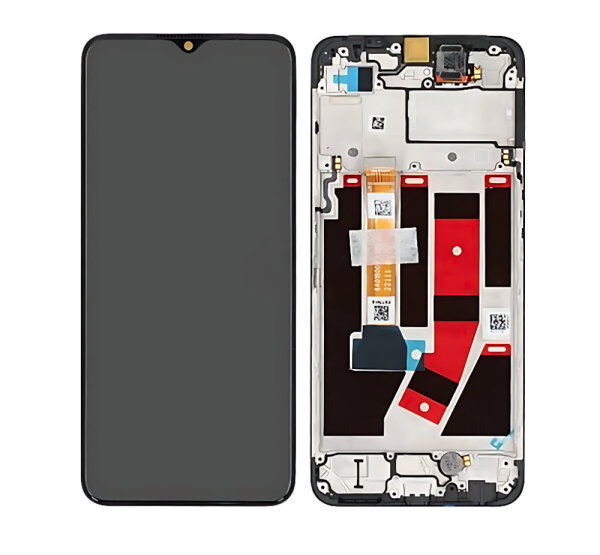 Oppo A57S / A77 4G IPS LCD Display Touchscreen Bildschirm Rahmen Schwarz