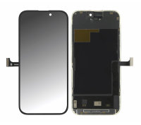 Soft OLED Display Touchscreen Bildschirm Schwarz für iPhone 15 Pro