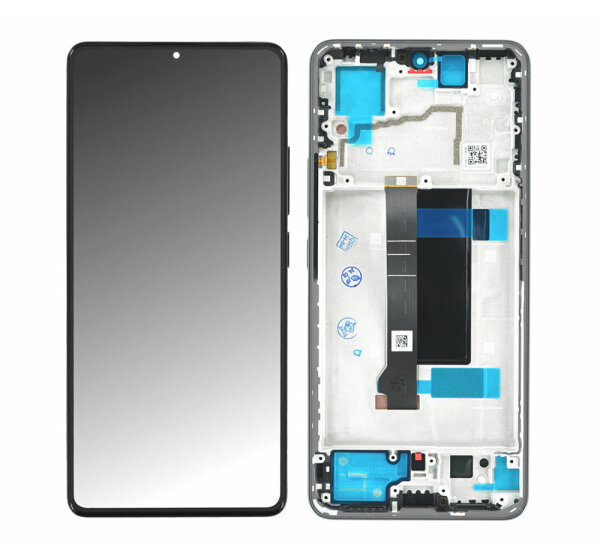 Xiaomi Redmi Note 13 Pro 5G Display Touchscreen Bildschirm Rahmen Schwarz