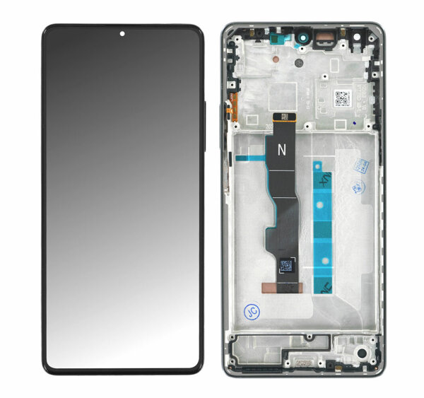 Xiaomi Redmi Note 13 5G Display Touchscreen Bildschirm Rahmen Schwarz