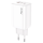 NCC Power Adapter A+C+C USB-A & Dual Type-C Charger GS-65W-EU Weiß