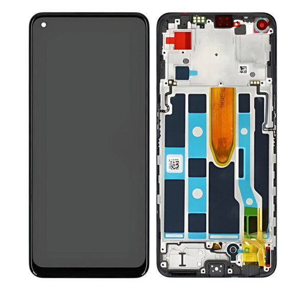 OnePlus Nord CE 2 5G AMOLED Display Touchscreen Bildschirm Rahmen Schwarz