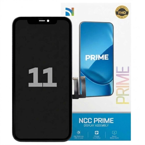 NCC PRIME FHD INCELL Display Touchscreen Bildschirm inkl. Klebestreifen Schwarz