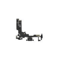 Ladebuchse Mikrofon USB Dock Connector Schwarz für iPhone 14