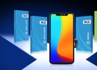 NCC Prime Incell LCD Display Touchscreen Bildschirm Schwarz für iPhone 13 Mini Inkl. Klebestreifen