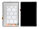 LCD Display Touchscreen Bildschirm Schwarz für Samsung Galaxy Tab S9 FE Plus X610 / X616B