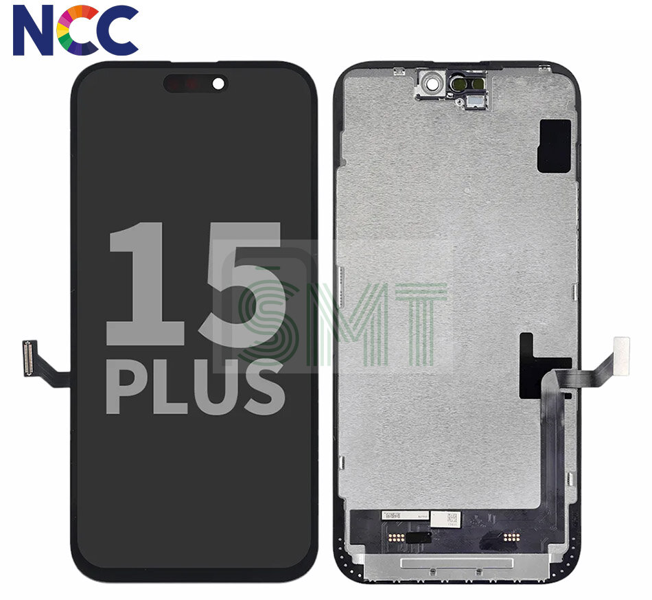 NCC iPhone 15 Plus InCell Display Touchscreen - Schwarz | K