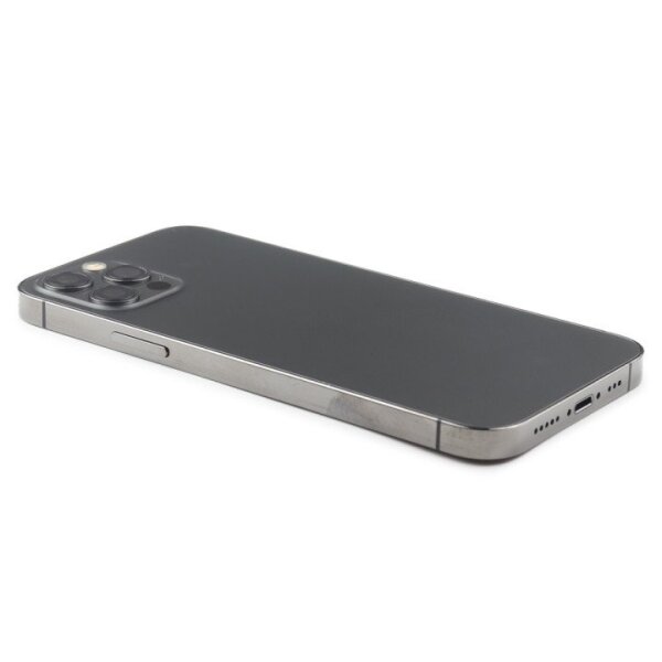 Akkudeckel Backcover Gehäuse inkl. Kleinteile Schwarz für iPhone 12 Pro