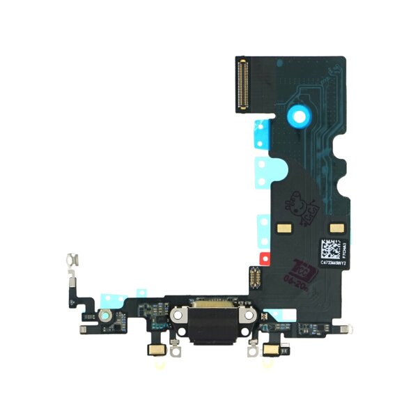 Ladebuchse Mikrofon USB Dock Connector Flex Schwarz für iPhone SE 2022