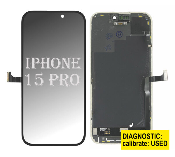 Retina OLED Display Touchscreen Bildschirm Schwarz für iPhone 15 Pro