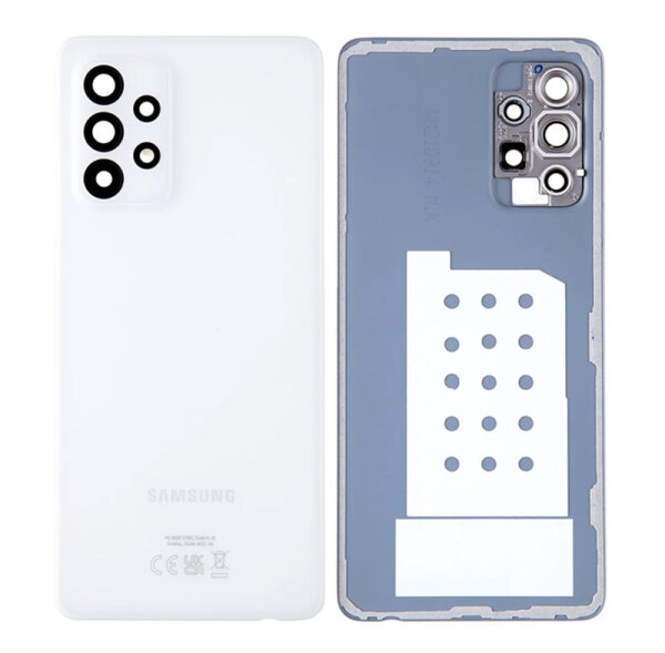 Samsung Galaxy A52 A525F /A526B /A52s A528B Akkudeckel Backcover Batterie Deckel Awesome Weiß