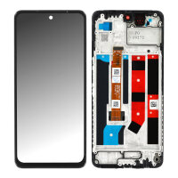 Oppo A60 LCD Display Touchscreen Bildschirm Rahmen Schwarz