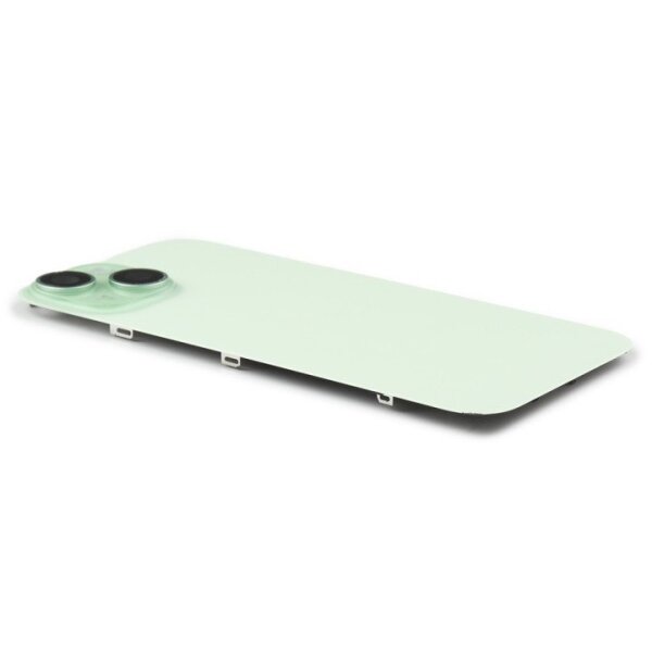 Akkudeckel Backcover Inkl. Kameralinse & Wireless Charging Grün für iPhone 15
