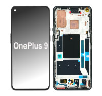 OnePlus 9 Display Touchscreen Bildschirm Rahmen Schwarz