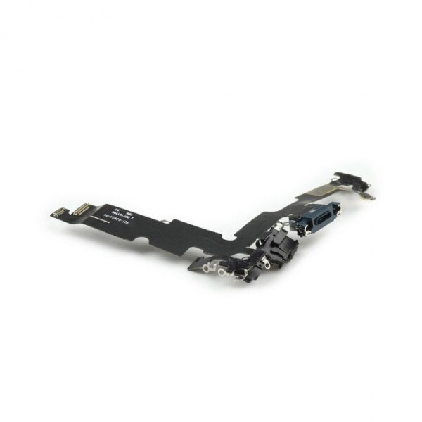 Ladebuchse Mikrofon USB Dock Connector Flex Space Schwarz für iPhone 14 Plus
