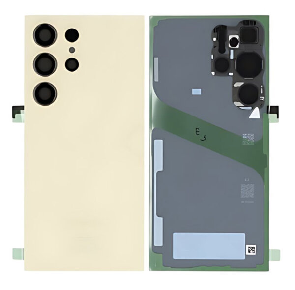 Samsung Galaxy S24 Ultra S928B Akkudeckel Backcover Batterie Deckel Titanium Gelb
