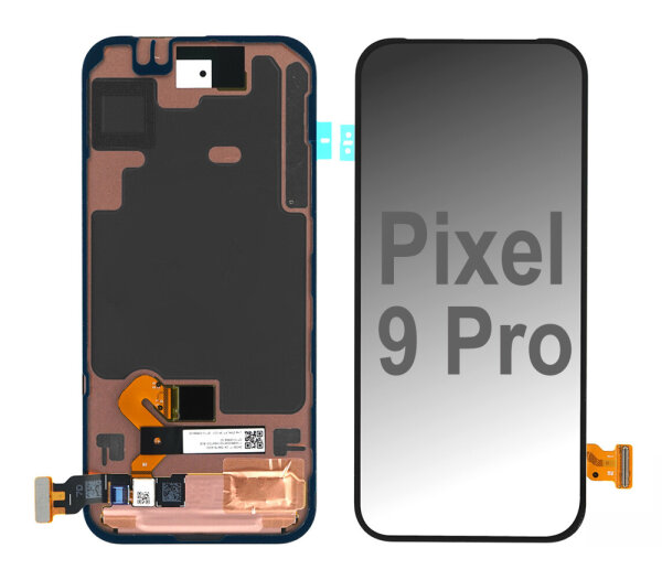 Google Pixel 9 Pro OLED Display Touchscreen Bildschirm inkl. FingerSensor Schwarz