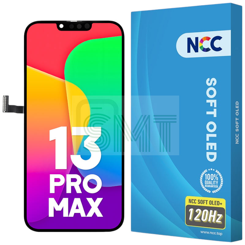 NCC iPhone 13 Pro Max Display - Schwarz | Soft OLED Touchsc