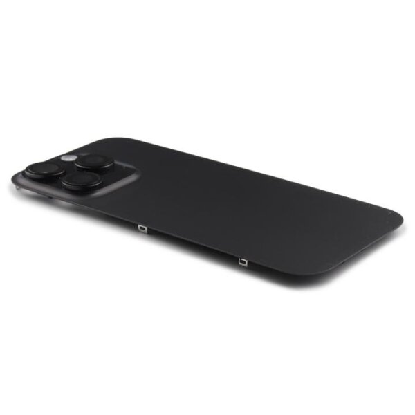 Akkudeckel Backcover Inkl. Kameralinse & Wireless Charging Schwarz für iPhone 16 Pro