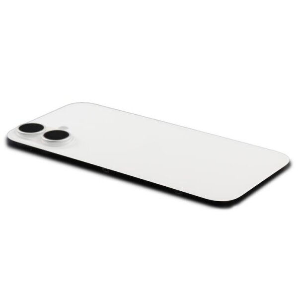 Akkudeckel Backcover Inkl. Kameralinse & Wireless Charging Weiß für iPhone 16