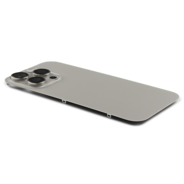 Akkudeckel Backcover Inkl. Kameralinse & Wireless Charging Desert Titanium Natur für iPhone 16 Pro