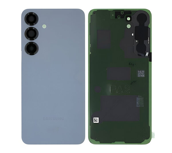 Samsung Galaxy S25 Plus S936B Akkudeckel Backcover Blau Schwarz