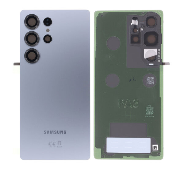 Samsung Galaxy S25 Ultra S938B Akkudeckel Backcover Titanium Silber Blau