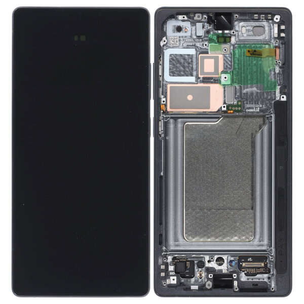 Samsung Samsung Galaxy S25 Ultra S938B AMOLED Display Touchscreen Bildschirm Rahmen Titanium Jet Schwarz (assembled)