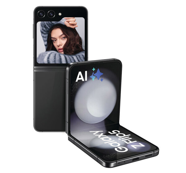 Samsung Galaxy Z Flip5 5G F731B 256GB Andriod Smartphone Handy Frei für alle Netze Grau