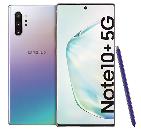 Samsung Galaxy Note10+ 5G N976B 256GB Android Smartphone Entsperrt Aura Glow - Sehr Gut