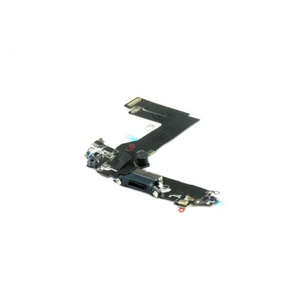 Pulled Ladebuchse Mikrofon USB Dock Connector Flex Schwarz für iPhone 13 Mini