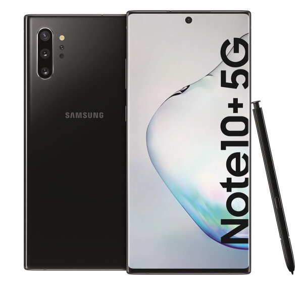 Samsung Galaxy Note 10 Plus 5G N976B 256GB Android Smartphone Entsperrt Aura Schwarz - Sehr Gut