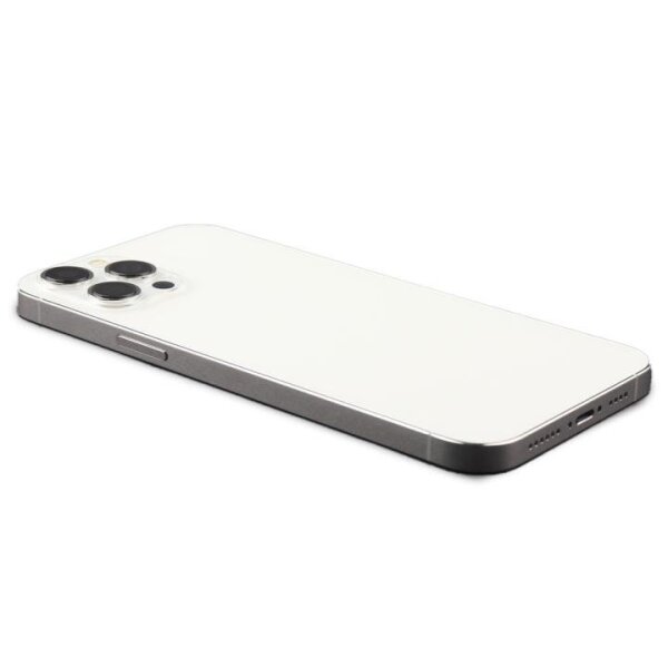 Akkudeckel Backcover Gehäuse inkl. Kleinteile Silber für iPhone 12 Pro Max