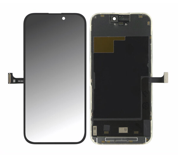 Soft OLED+ Display Touchscreen Bildschirm Schwarz für iPhone 15 Pro 120Hz