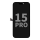 Soft OLED+ Display Touchscreen Bildschirm Schwarz für iPhone 15 Pro 120Hz