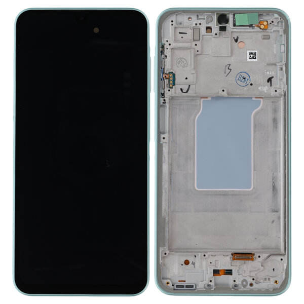 Samsung Galaxy A26 A266B AMOLED Display Touchscreen Bildschirm Rahmen Grün