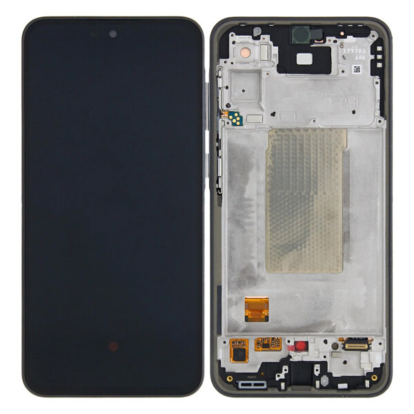 Samsung Galaxy A36 A366B AMOLED Display Touchscreen Bildschirm Rahmen Schwarz
