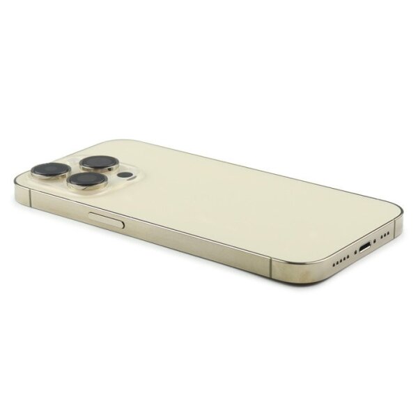 Akkudeckel Backcover Gehäuse inkl. Kleinteile Gold für iPhone 14 Pro