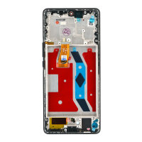 Honor Magic5 Lite /Honor X9a Display Touchscreen Bildschirm Rahmen Silber
