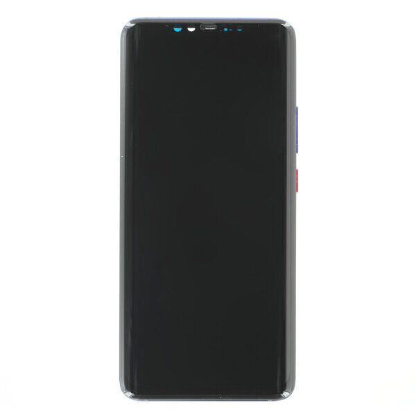 Huawei Mate 20 Pro (Soft OLED) Display Touchscreen Bildschirm Rahmen Twilight
