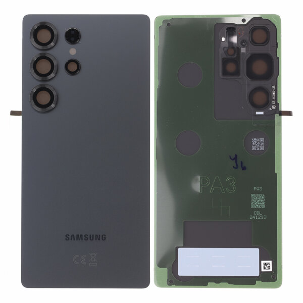 Samsung Galaxy S25 Ultra S938B Akkudeckel Backcover Titanium Schwarz