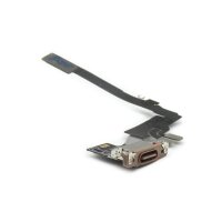 Ladebuchse USB Dock Connector Schwarz für iPhone 16 Pro
