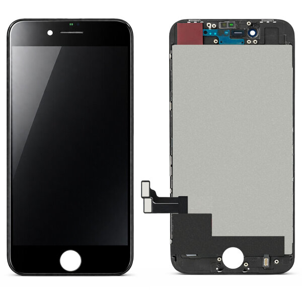 LCD Display Touchscreen Bildschirm Rahmen Schwarz für iPhone 8 / iPhone SE 2020 / iPhone SE 2022