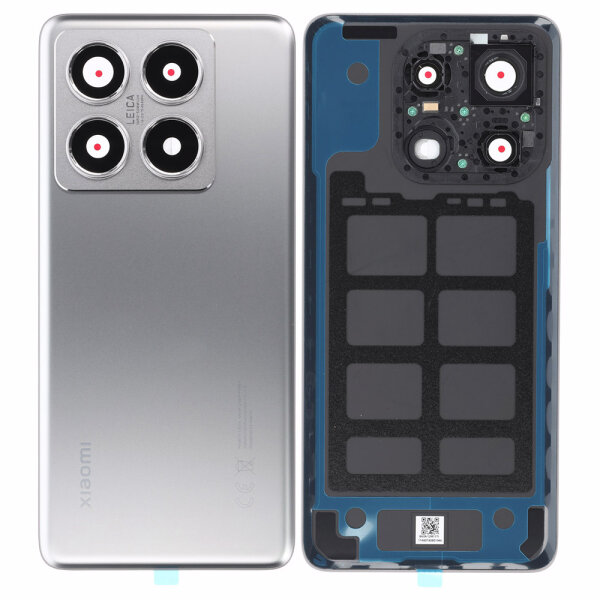 Xiaomi 14T Pro Akkudeckel Backcover Battery Deckel Grau