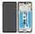Motorola Moto G75 XT2437 Display Touchscreen Bildschirm Rahmen Grau